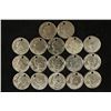 Image 1 : 17-APPROX. 1'' GEORGE WASHINGTON MEDALS (HOLED)