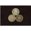 Image 2 : 1906, 1907 & 1908 CANADA SILVER 5 CENTS