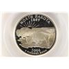 Image 1 : 2006-S SILVER NORTH DAKOTA QUARTER PCGS PR69 DCAM