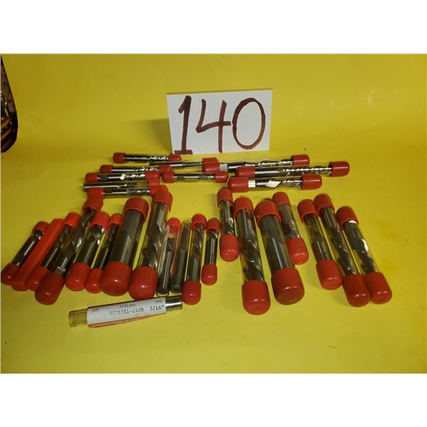 Lot of (30)New Minicut International Assorted Left Hand End Mill (can be used on reverse)
