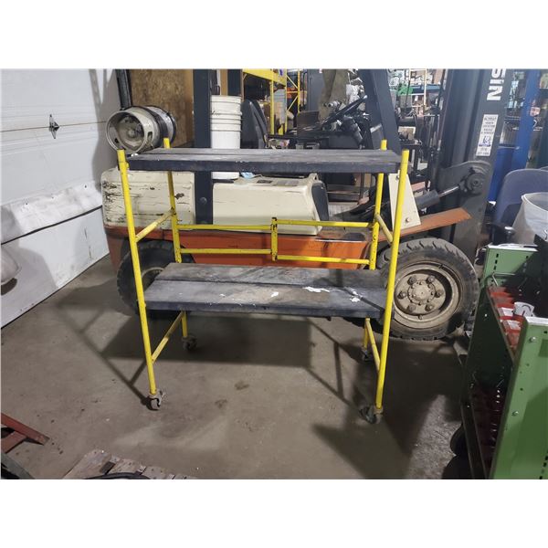 4' Folding Scaffold Work Platform