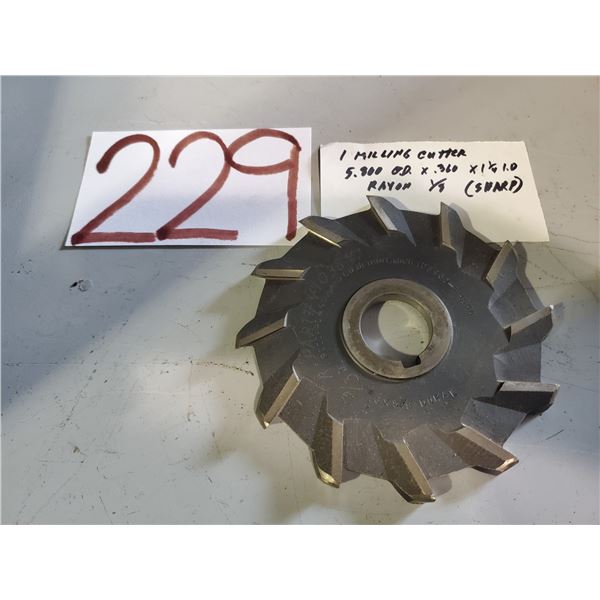 Dural Milling Cutter
