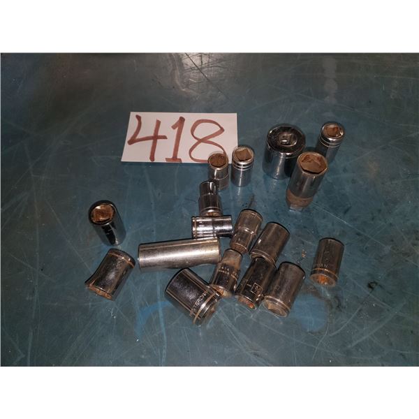 Lot of Socket 1/2"