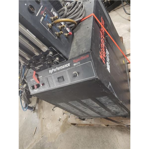 Plasma Cutting Table with Plasma hypertherm 3070 hd  5' x 10'