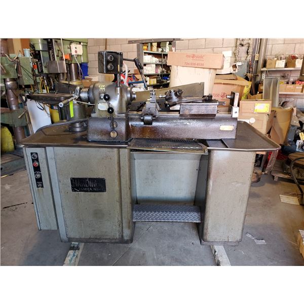 Hardinge DSM-59 Torret Lathe 220v 3 ph for 5c collet or Threaded Chuck
