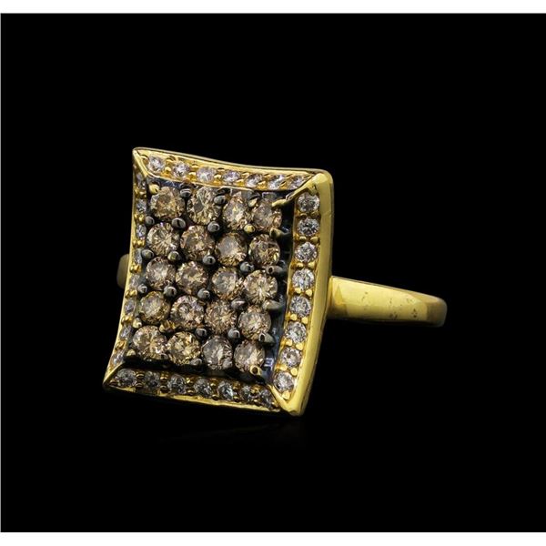 1.00 ctw Diamond Ring - 14KT Yellow Gold