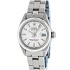 Image 2 : Rolex Ladies Stainless Steel Silver Index Oyster Band 26MM Datejust Wristwatch
