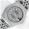 Image 1 : Rolex Ladies Stainless Steel Quickset Meteorite Diamond Lugs Jubilee Datejust Wr