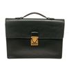 Image 1 : Louis Vuitton Black Epi Leather Briefcase