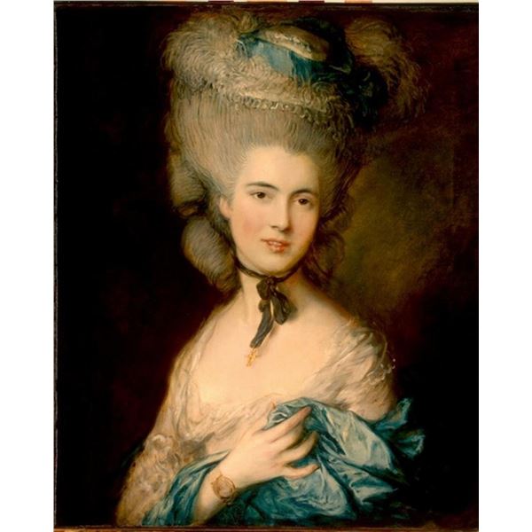 Thomas Gainsborough - A Woman in Blue