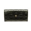 Image 1 : Louis Vuitton Black Vernis Leather Sarah Wallet