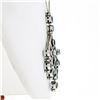 Image 3 : Tiffany & Co. Jazz Platinum 7.20 ctw Round Aquamarine Diamond Chandelier Necklac