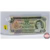 Image 1 : Canada $20 Bill 1969 *Replacement : Beattie/Rasminsky *EB2050310 (See Pics for Signatures/Serial Num