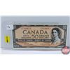 Image 1 : Canada $50 Bill 1954 (Beattie/Rasminsky BH7199611) (See Pics for Signatures/Serial Numbers)