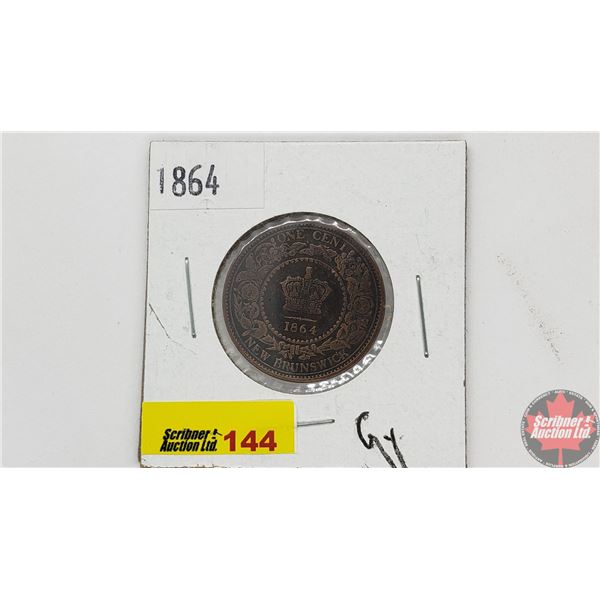 New Brunswick One Cent 1864