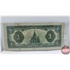 Image 2 : Dominion of Canada $1 Bill "Horse Blanket" 1923 (Bronze Seal) McCavour/Saunders B4631962 (See Pics f