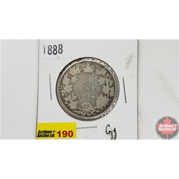 Canada Fifty Cent 1888