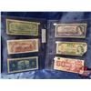 Image 2 : Canada Bills (6) Variety : $1 Bill 1954; $2 Bill 1974; $5 Bill 1937; $10 Bill 1954; $20 Bill 1979; $