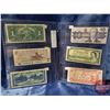 Image 2 : Canada Bills (6) Variety : $1 Bill 1937 ; $2 Bill 1986 ; $5 Bill 1954 ; $10 Bill 1989 ; $20 Bill 195