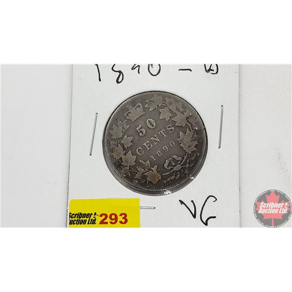 Canada Fifty Cent 1890H