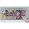 Image 1 : Canada $1000 Bill 1988 *Replacement (Thiessen/Crow EKX0079346)