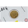 Image 2 : United States of America 1 Dollar 1856 - Gold (.900)