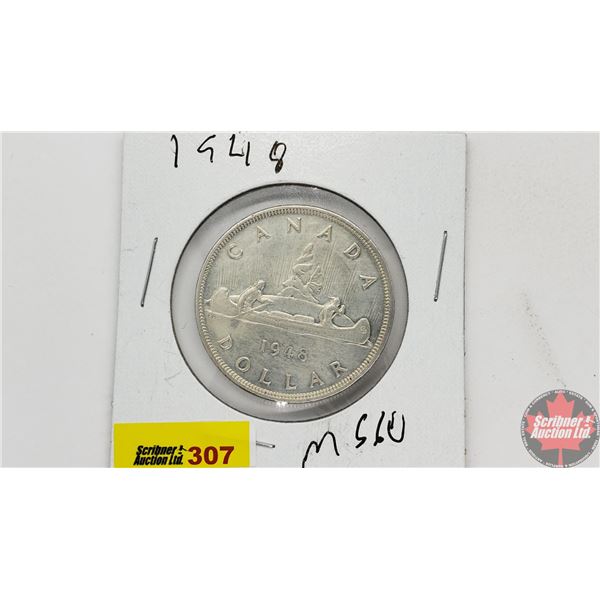 Canada Silver Dollar 1948