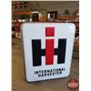 Image 4 : "International Harvester" Double Sided Dealer Sign (w/Brackets - See Pics!) (SIGN Measures 55-1/2"H 