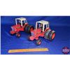 Image 1 : IH 1586 (2): Both w/Duals (1 is " Red Power") (1 is w/Turf Saver Front Tires) (See Pics) (Scale: 1/1