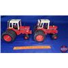 Image 4 : IH 1586 (2): Both w/Duals (1 is " Red Power") (1 is w/Turf Saver Front Tires) (See Pics) (Scale: 1/1