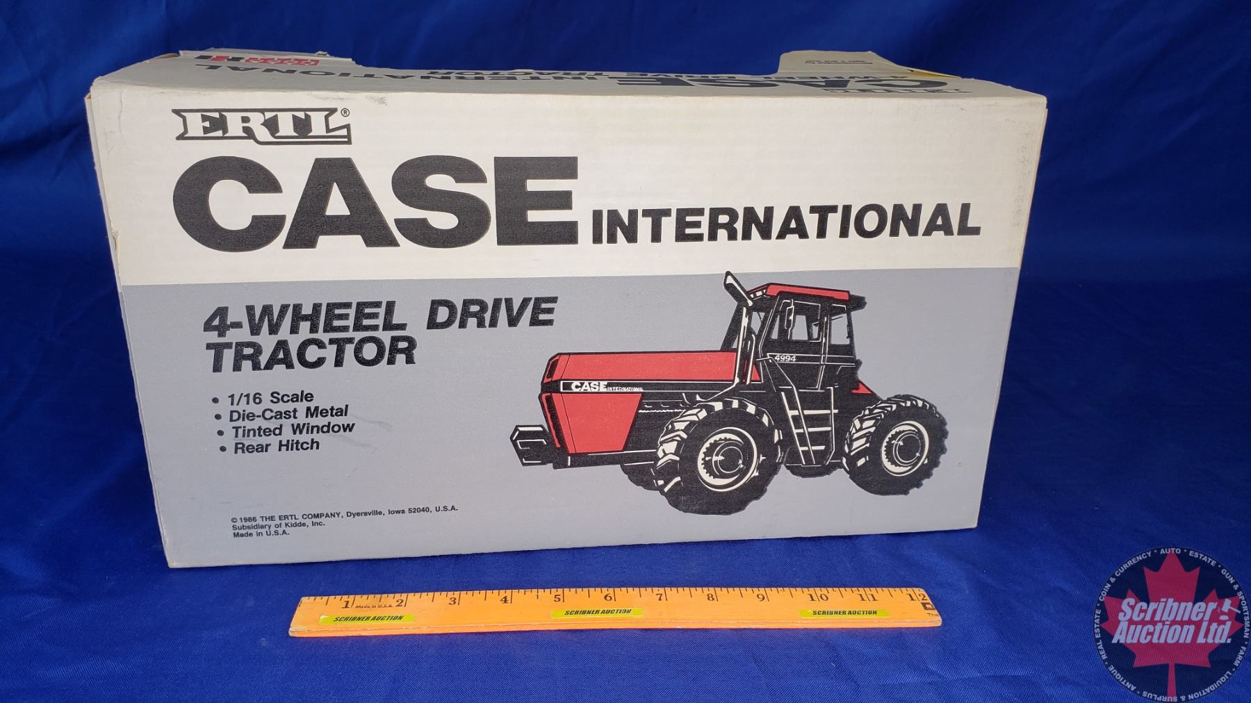 CASE IH "Case International 4994 4Wheel Drive Tractor" (Scale 1/16)