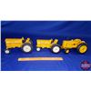 Image 2 : Tray Lot - International Tractors (3) (incl: ID9) (Scale 1/16) (See Pics)