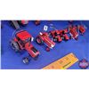 Image 3 : Tray Lot - Variety of Tractors (incl. Black Knight, etc) (Scale 1/64) AND Keychains, Friction Toy, P