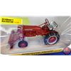 Image 5 : International Harvester Farmall Cub  (Highly Detailed)  1964 Cub Square Hood Tractor w/Blade and Cha
