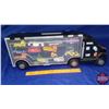 Image 3 : Miniature Toy Car Hauler w/ Assortment of Hotwheel and Matchbox Style Cars