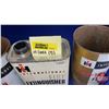 Image 2 : IH International  Hy-Tran Fluid Tins (4)  /  Fire Extinguisher Fluid Tin "1 Quart" (Full) (1)