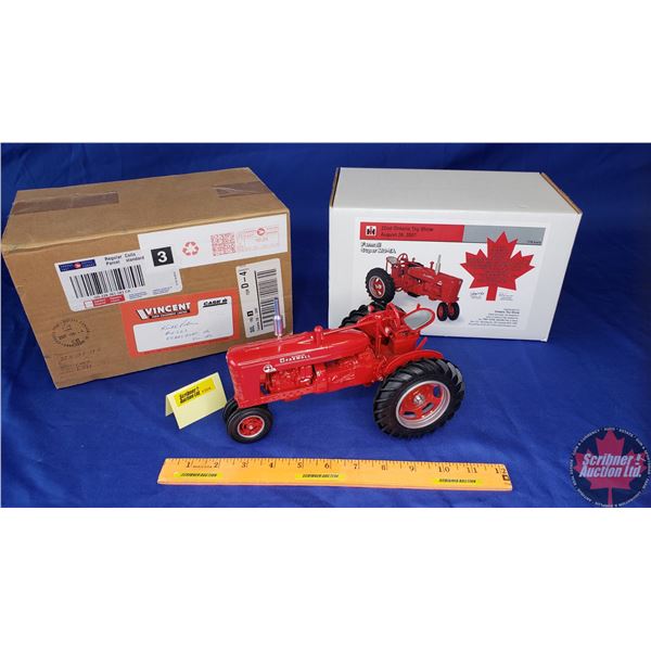 IH Farmall Super MD-TA  "22nd Ontario Toy Show August 26, 2007"  (Scale 1/16)