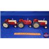 Image 2 : Tractor Trio:  Cockshutt - "40"  "Blackhawk 40"  "Deluxe 50"  (Scale 1/16)