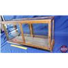 Image 2 : Table Top Showcase  Glass/Oak  (H-15", W-30", D-10")