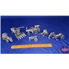 Image 1 : Tray Lot - Pewter (7)  Variety of Tractors / Steamer / Combine   (See Pics)