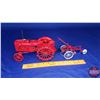 Image 2 : McCormick WD-9 Tractor & Little Genius 2 Bottom Plow  (Scale 1/16)