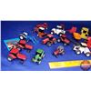 Image 4 : Box Lot - Variety of Tractors, Combines, Swather, etc.  (Scale 1/64)  (See Pics)