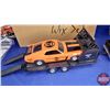 Image 3 : ERTL Collectibles: Incl: WIX Filters, The 1969 Ford Boss 302 Mustang Racecar & Trailer, 1966 Ford F-