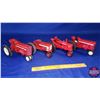 Image 2 : Variety of IH Tractors (4) - Incl:  1st Annual Farm Toy Show Regina, SK, Oct. 25, 1986  (Scale 1/16)