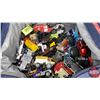 Image 2 : Variety of Hot Wheels and Matchbox Cars and Trucks in Cooler Bag (11 lbs)