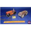Image 2 : Wind-Up Tin Toys (2) - "General Metal Toys - Made in Canada " (missing rider) - "MAR Toys - Made in 