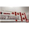 Image 3 : CASE IH  "Salutes The Canadian Farmer"  Banner (H-24", W-120")