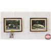 Image 2 : Vintage Car Prints (5) Framed  (See Pics)