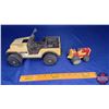 Image 2 : Tonka Toys (2) - Garden Tractor, Tonka Jeep  (See Pics)