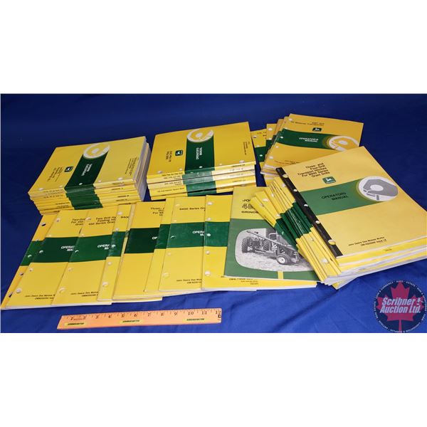 Box Lot : Variety of Vintage John Deere Operator Manuals (42)